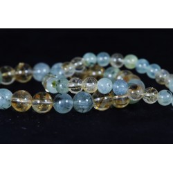 Bracelet - Citrine et Prehnite