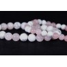 Bracelet - Quartz Rose et Howlite