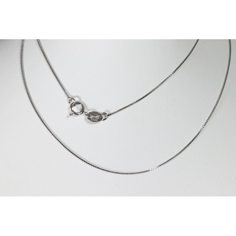 Chaine en Argent 925 - 45 cm Box