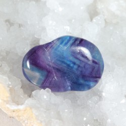 Galet Fluorite Arc-en-Ciel