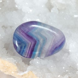 Galet Fluorite Arc-en-Ciel