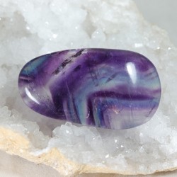 Galet Fluorite Arc-en-Ciel