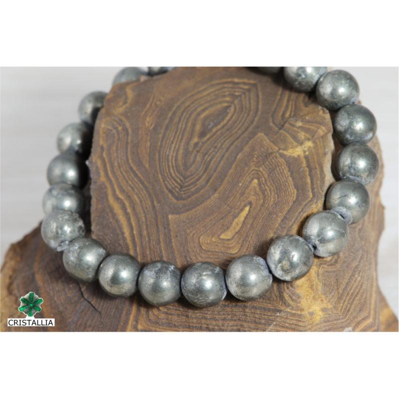 Bracelet pierres naturelles Pyrite