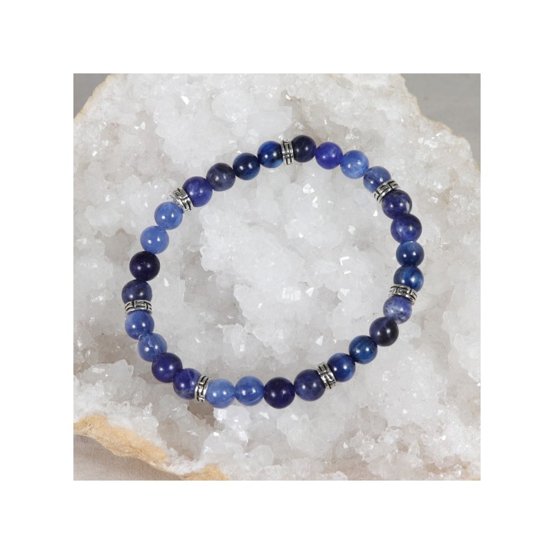 Bracelet - Insomnie et Introspection (Cyanite et Sodalite)