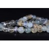 Bracelet Acier - Joie et Energie (Citrine et Prehnite)