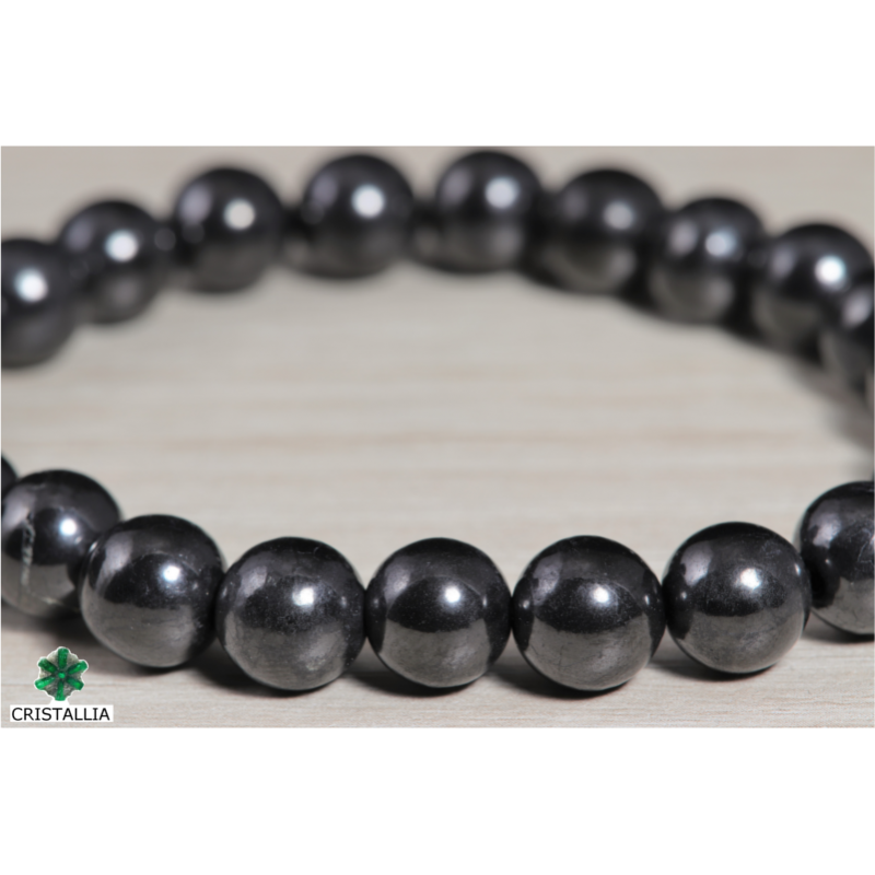 Bracelet perles Shungite