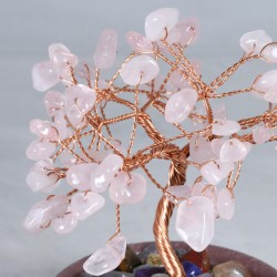 Arbre de vie Quartz Rose - Bol