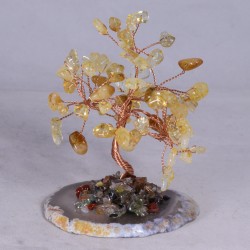 Arbre de vie Citrine - Agate