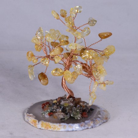 Arbre de vie Citrine - Agate