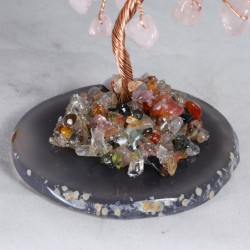 Arbre de vie Quartz Rose - Agate