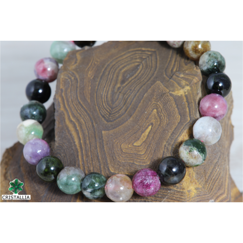 Bracelet pierres naturelles Tourmaline Mix