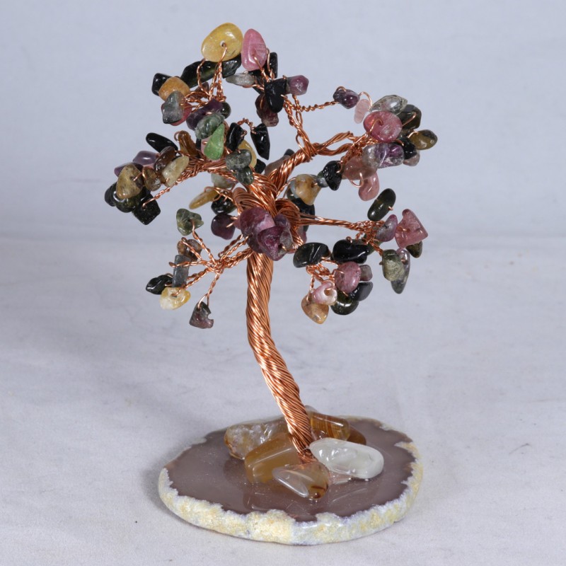 Arbre de vie Tourmaline Mixte - Agate