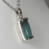 Pendentif Tourmaline Bleue - Argent 925