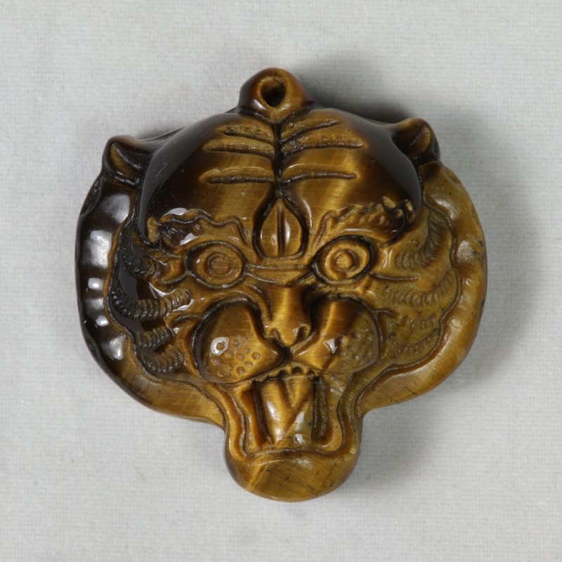 Pendentif Bouddha - Œil de Tigre