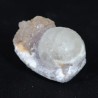 Fluorite Ball sur Quartz - Inde