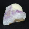 Fluorite Ball sur Quartz - Inde