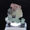 Fluorite et Tourmaline - Pakistan