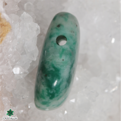 Pendentif pierre percée Jade jadéite