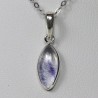 Pendentif Quartz à Dumortiérite - Argent 925