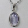 Pendentif Quartz à Dumortiérite - Argent 925