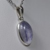 Pendentif Quartz à Dumortiérite - Argent 925