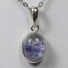 Pendentif Quartz à Dumortiérite - Argent 925