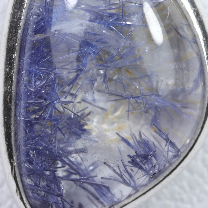 Pendentif Quartz à Dumortiérite - Argent 925